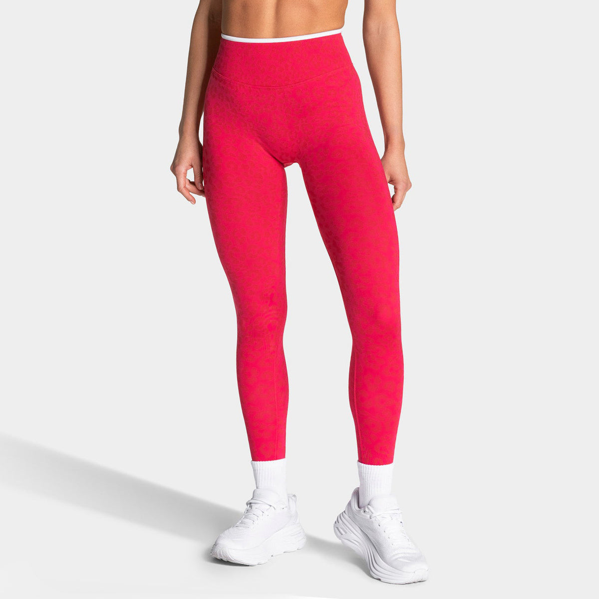 High-Waisted Seamless Yoga Leggings