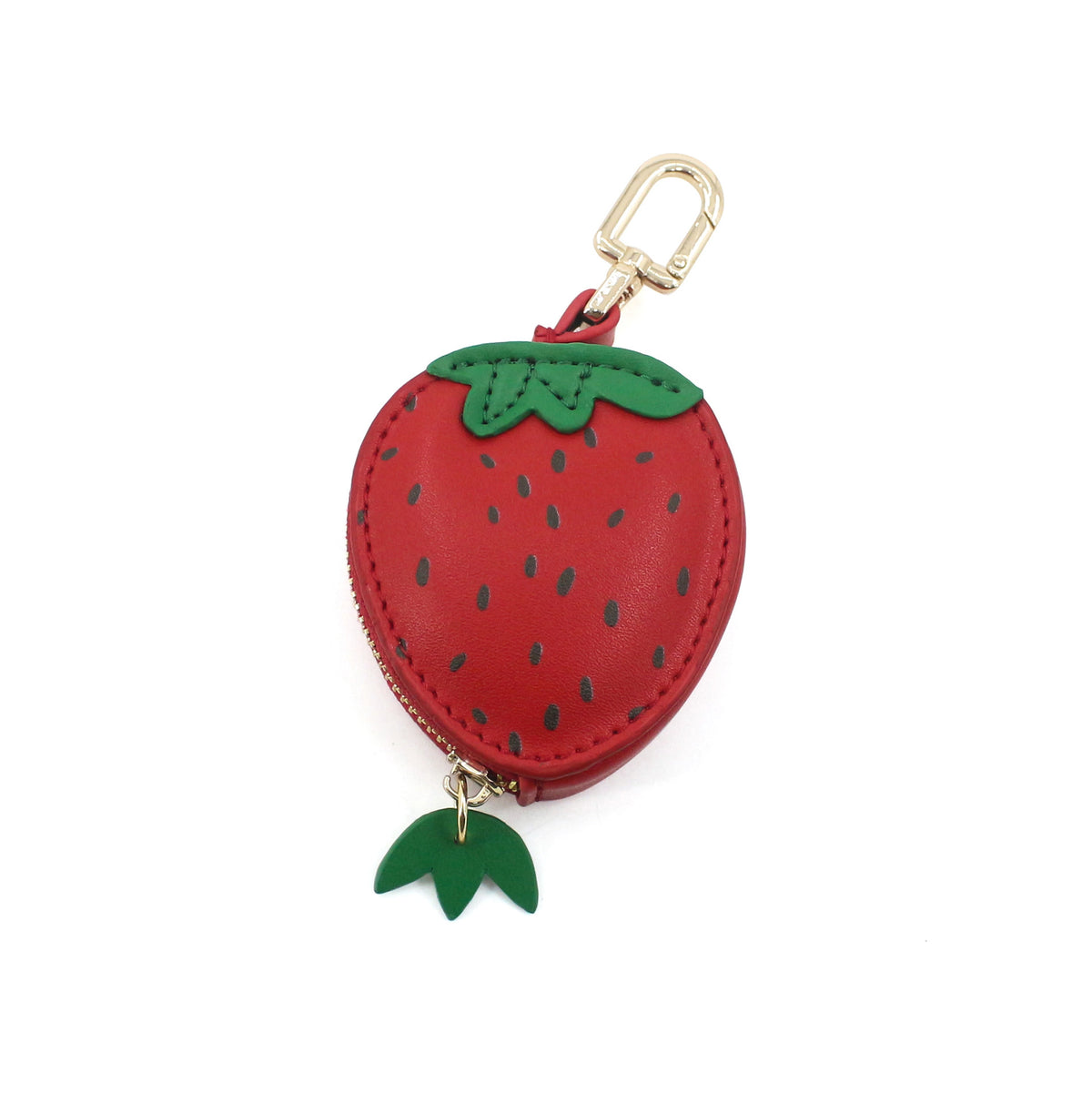 Cute Fruit Design Mini Coin Purse Keychain | Kawaii Zipper Wallet & Bag Charm