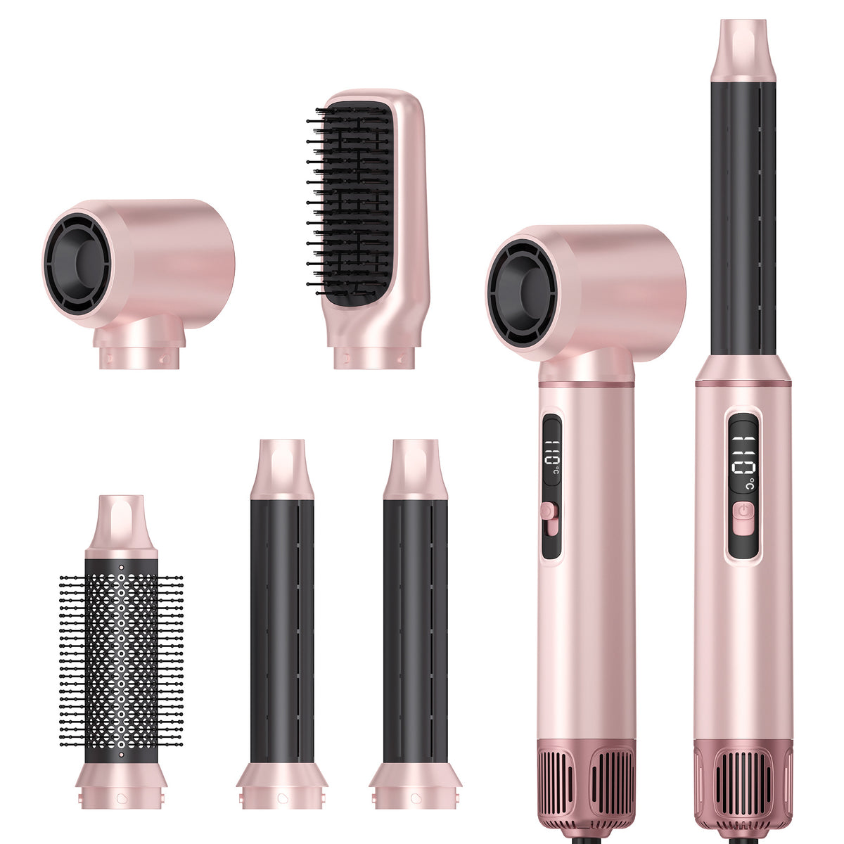 5-in-1 Automatic Curling Iron for Women | Multi functional Hair Curler & Styler