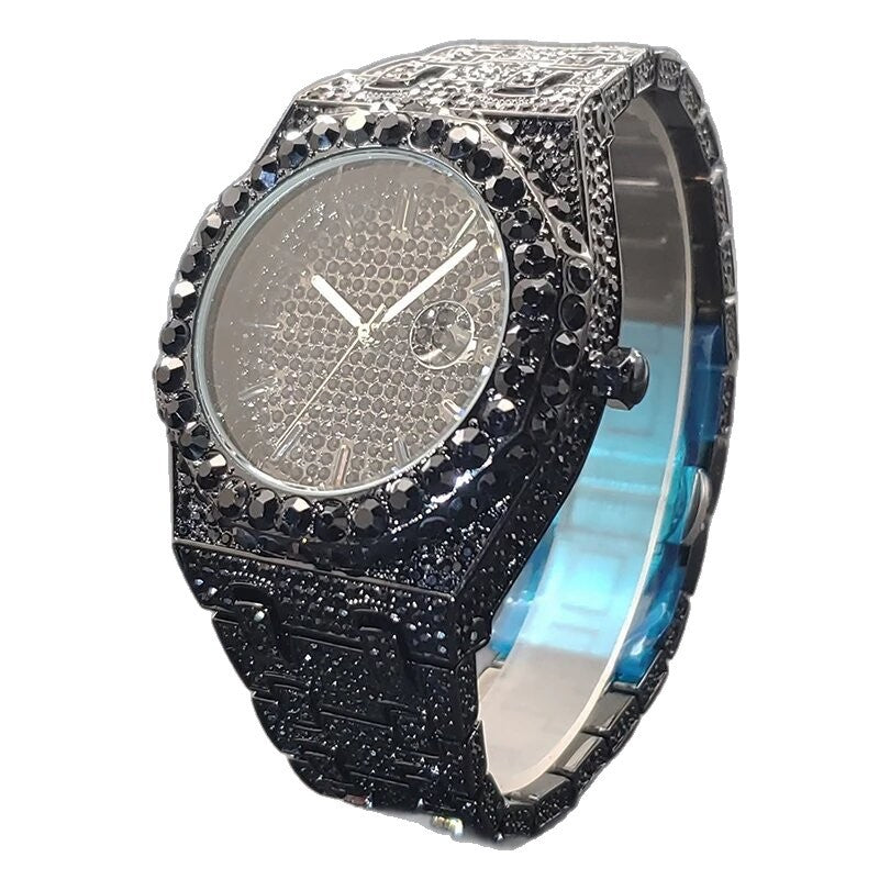Miaafox Rhinestone Luminous Calendar Watch | Elegant Women's Fashion Watch