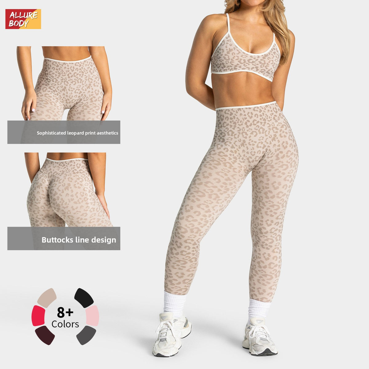 High-Waisted Seamless Yoga Leggings