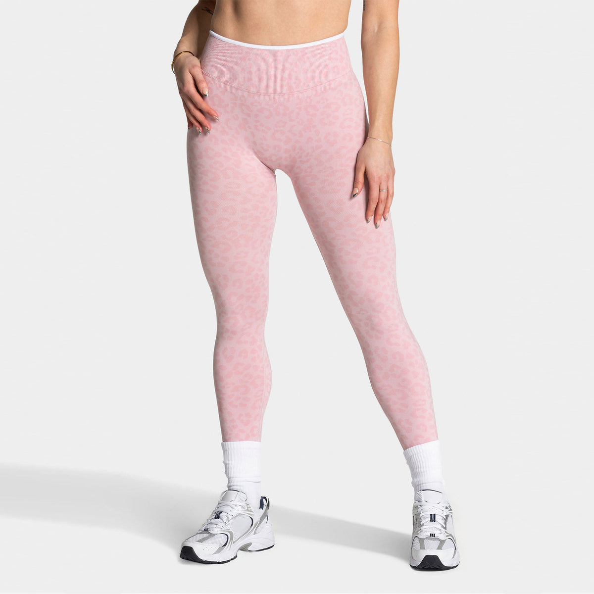 High-Waisted Seamless Yoga Leggings