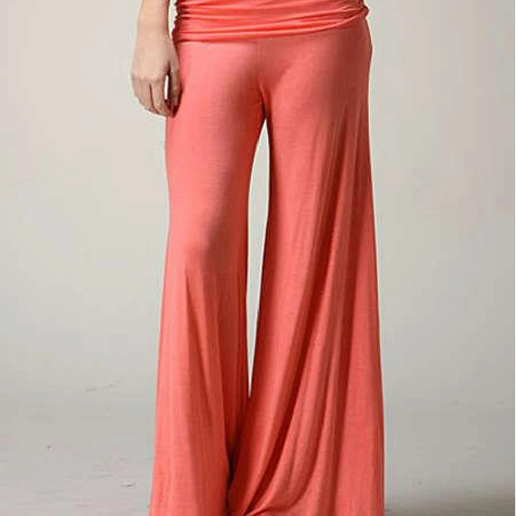 Wide-Leg Yoga Pants for Women | High Waist Loose Fit Workout Leggings