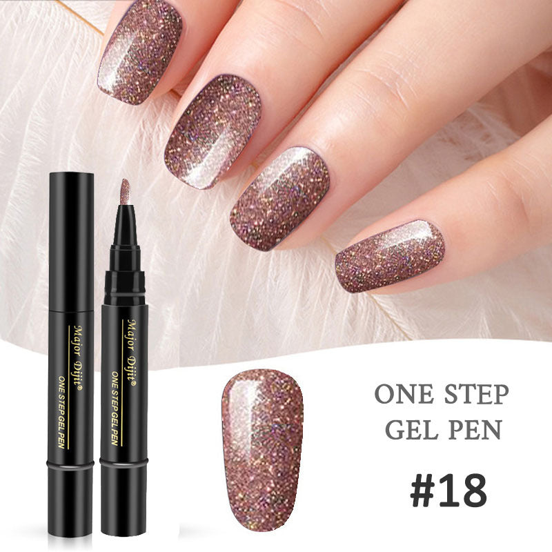 Gel Pen Nail Polish | Long Lasting Gel Nail Color & Easy DIY Nail Art