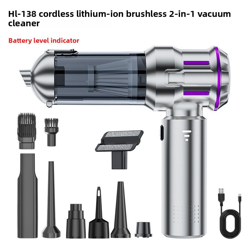 Portable Car Vacuum Cleaner | Cordless Mini Handheld Vacuum for Car