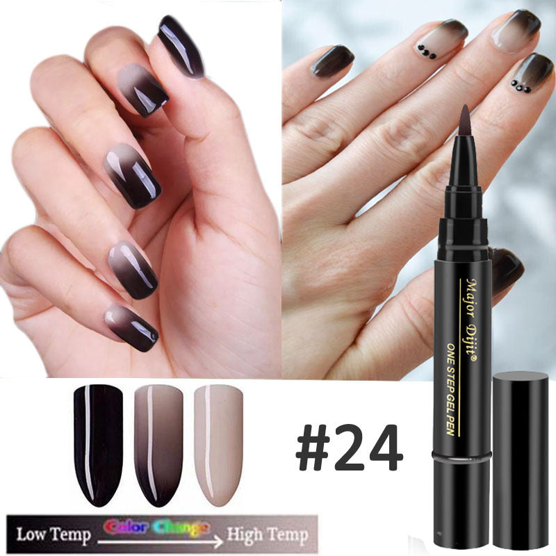 Gel Pen Nail Polish | Long Lasting Gel Nail Color & Easy DIY Nail Art