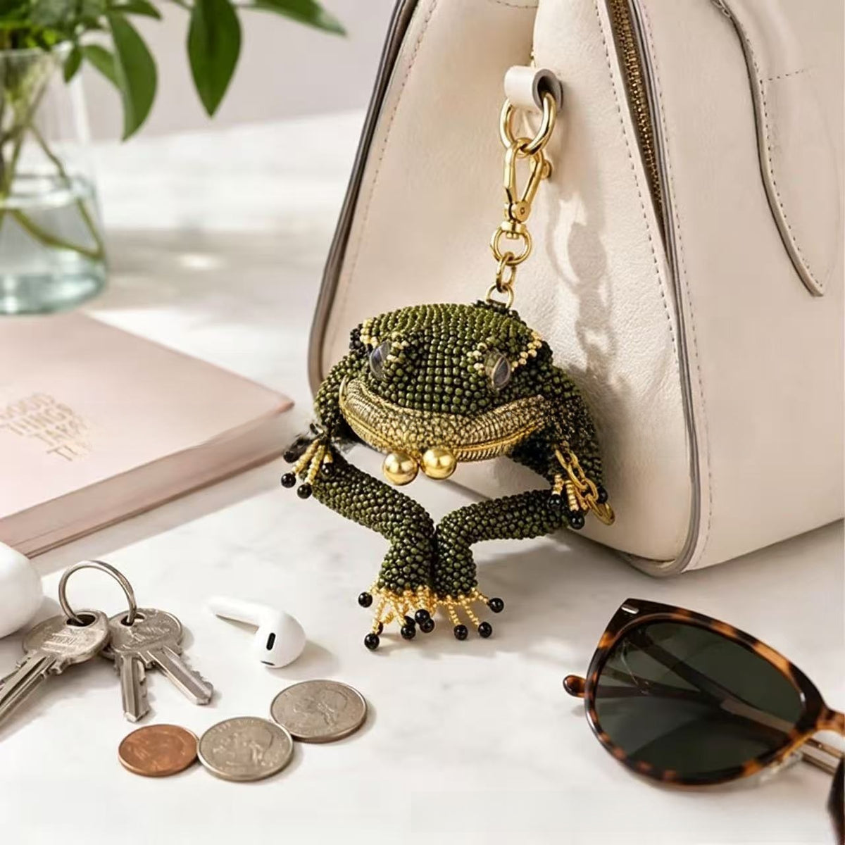 Cute Frog Shaped Coin Purse | Adorable Mini Wallet for Coins & Small Items