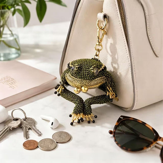 Cute Frog Shaped Coin Purse | Adorable Mini Wallet for Coins & Small Items