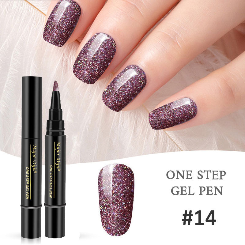 Gel Pen Nail Polish | Long Lasting Gel Nail Color & Easy DIY Nail Art