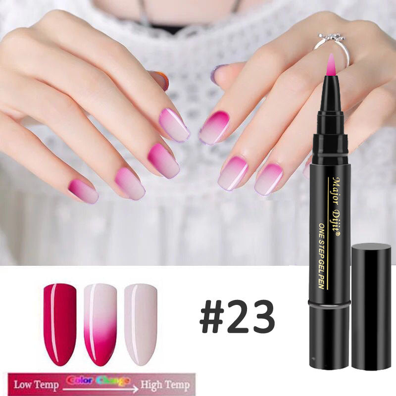 Gel Pen Nail Polish | Long Lasting Gel Nail Color & Easy DIY Nail Art