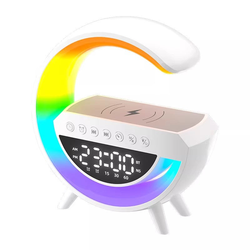 3-in-1 Wireless Charging Bluetooth Speaker Lamp | Smart LED Night Light