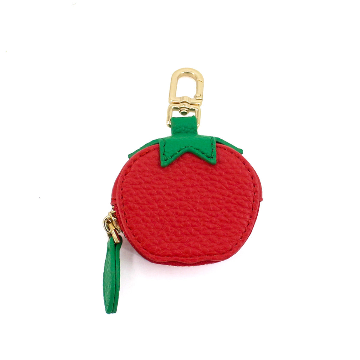 Cute Fruit Design Mini Coin Purse Keychain | Kawaii Zipper Wallet & Bag Charm