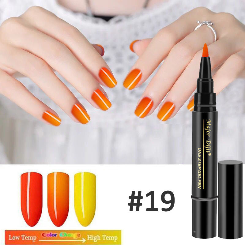 Gel Pen Nail Polish | Long Lasting Gel Nail Color & Easy DIY Nail Art
