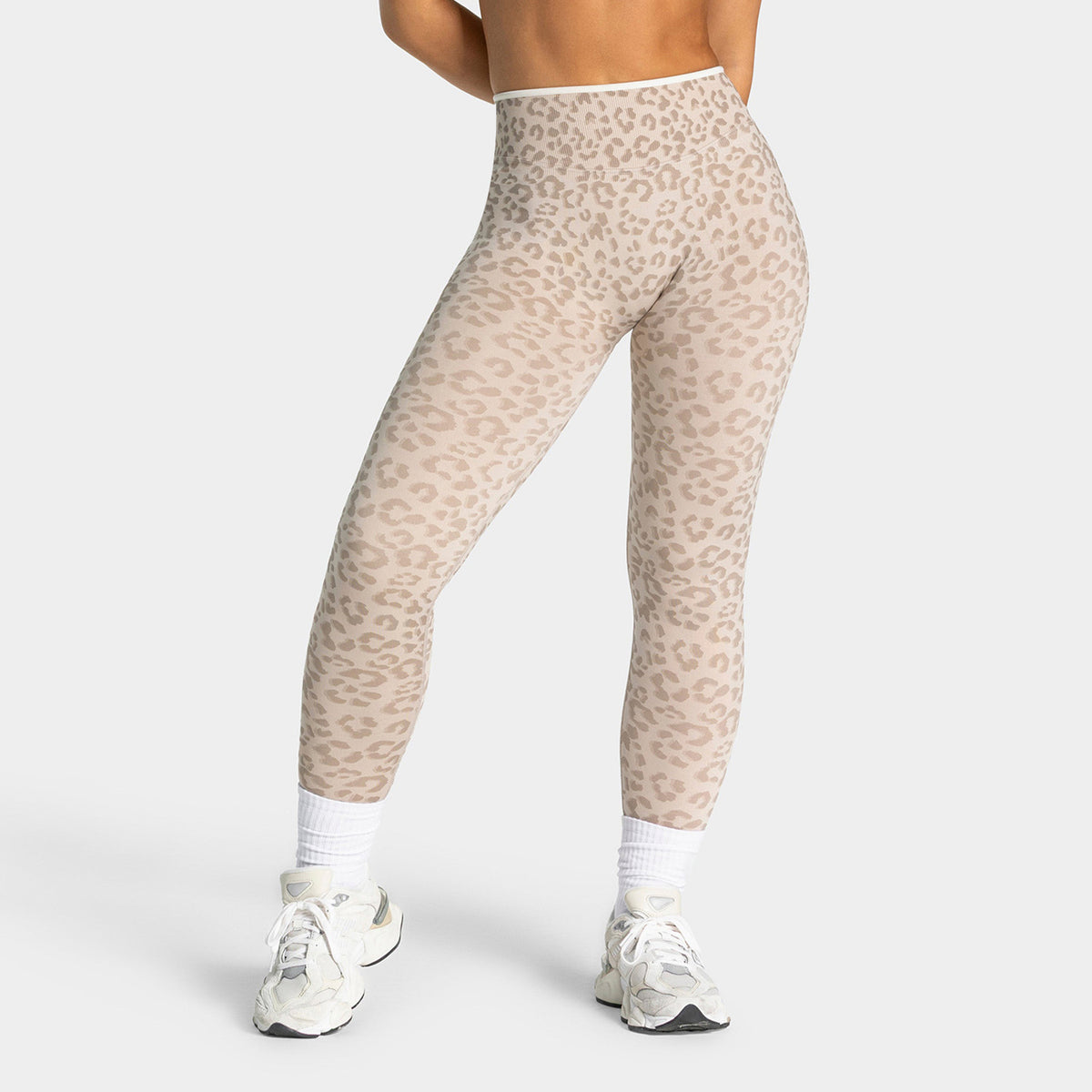 High-Waisted Seamless Yoga Leggings