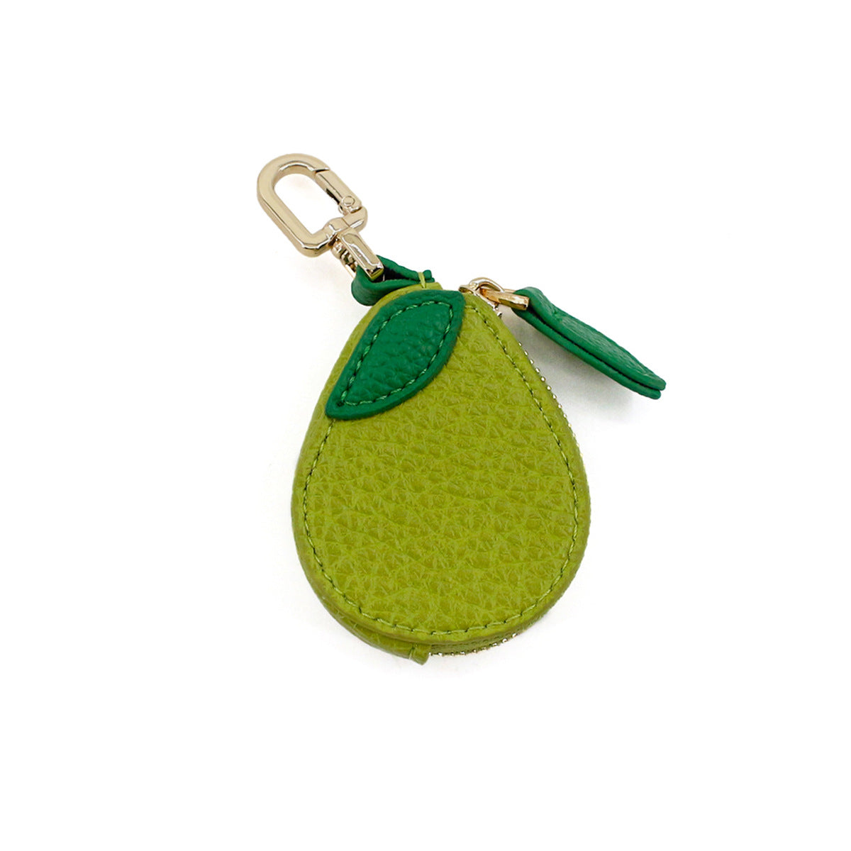 Cute Fruit Design Mini Coin Purse Keychain | Kawaii Zipper Wallet & Bag Charm