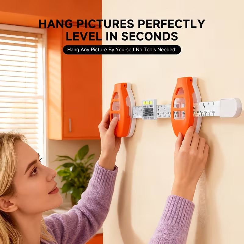 Picture Frame Hanging Balance Ruler | Wall Hanging Measuring Tool
