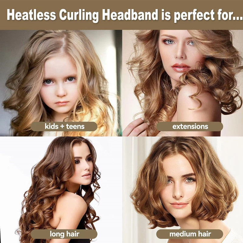 Foam Hair Rollers Set | Heatless Overnight Curls & Easy Hair Styling Tool