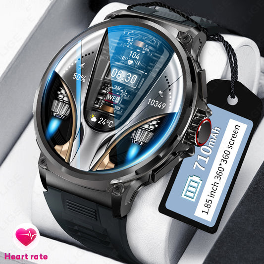 1.85-Inch Smart Watch for Men & Women ? Health Monitoring, Fitness Tracking & Bluetooth