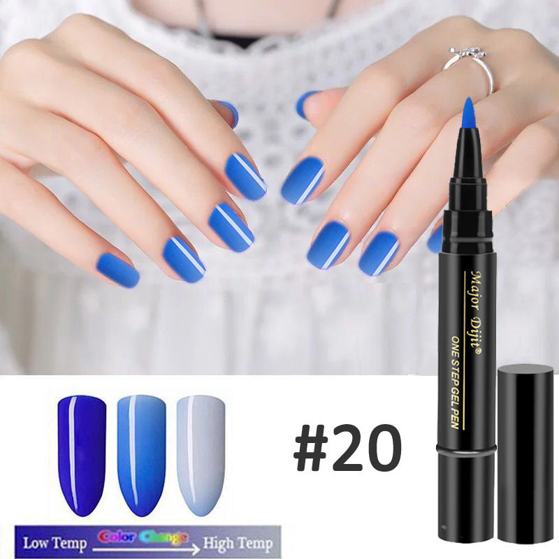 Gel Pen Nail Polish | Long Lasting Gel Nail Color & Easy DIY Nail Art