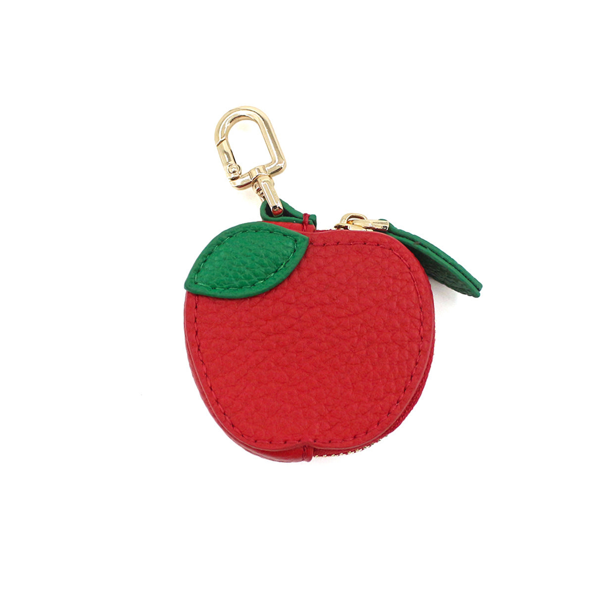 Cute Fruit Design Mini Coin Purse Keychain | Kawaii Zipper Wallet & Bag Charm