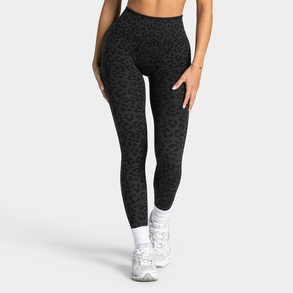 High-Waisted Seamless Yoga Leggings