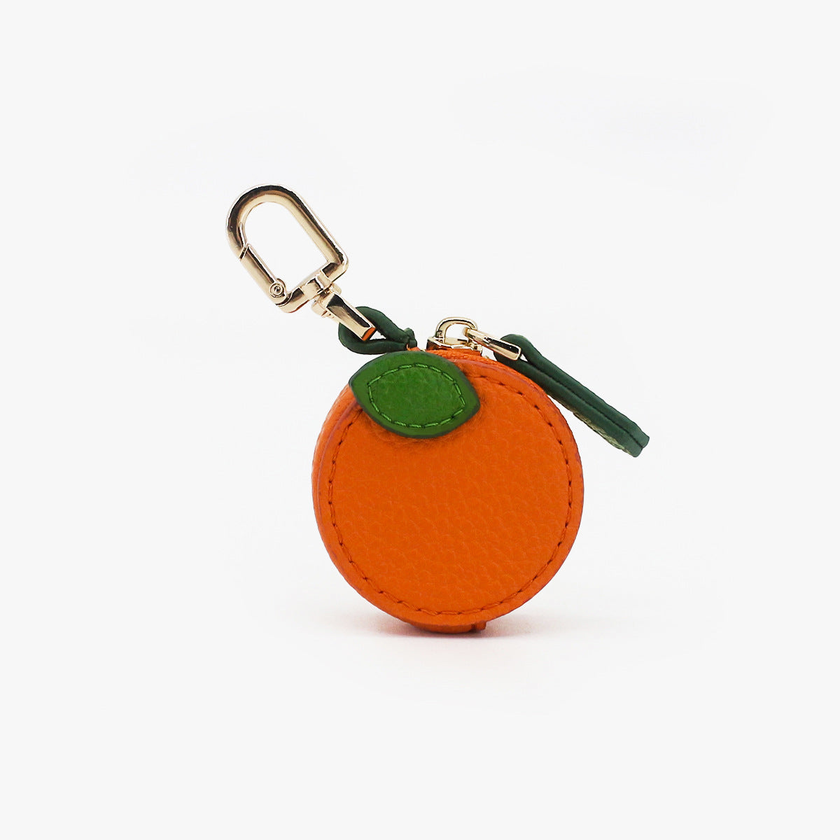 Cute Fruit Design Mini Coin Purse Keychain | Kawaii Zipper Wallet & Bag Charm