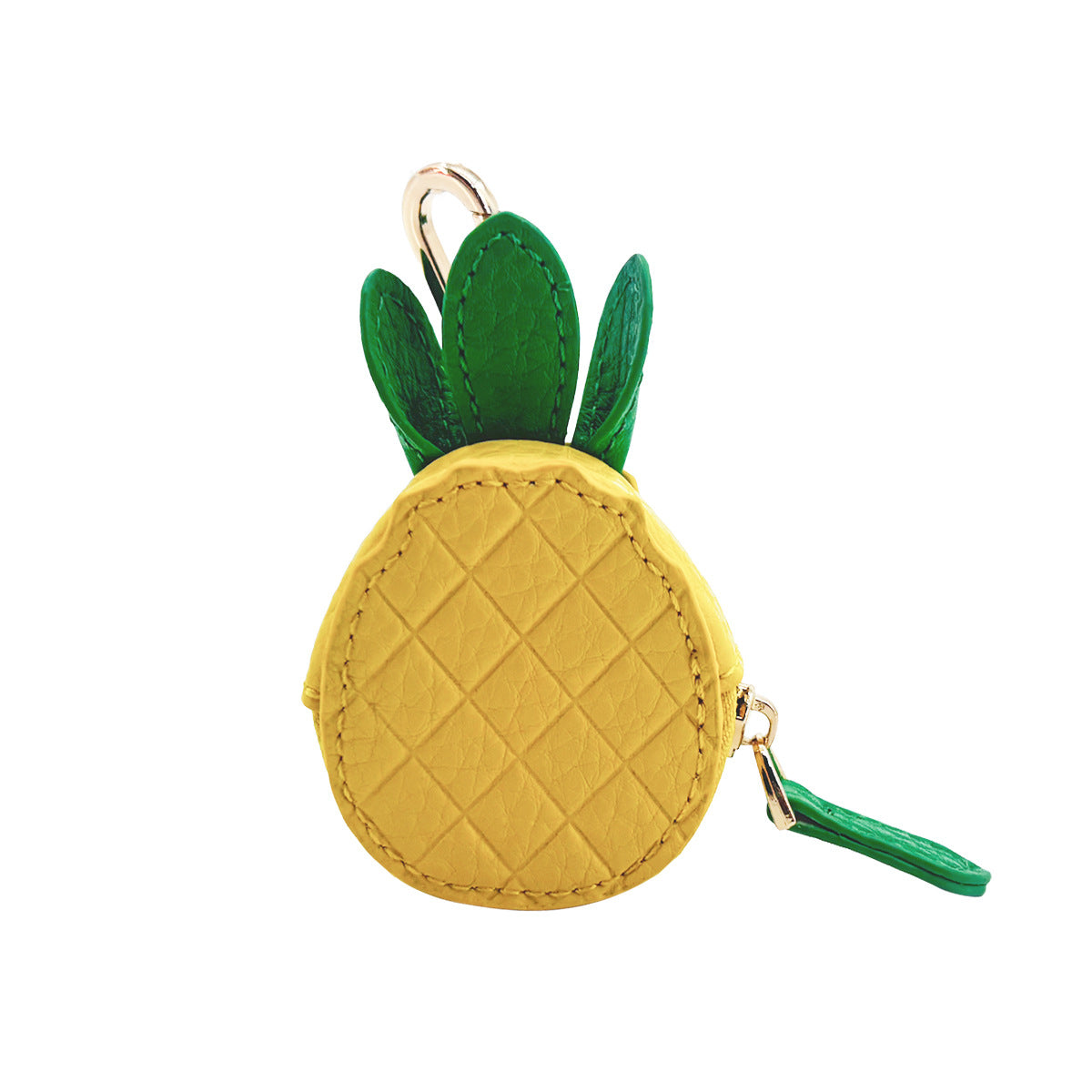 Cute Fruit Design Mini Coin Purse Keychain | Kawaii Zipper Wallet & Bag Charm