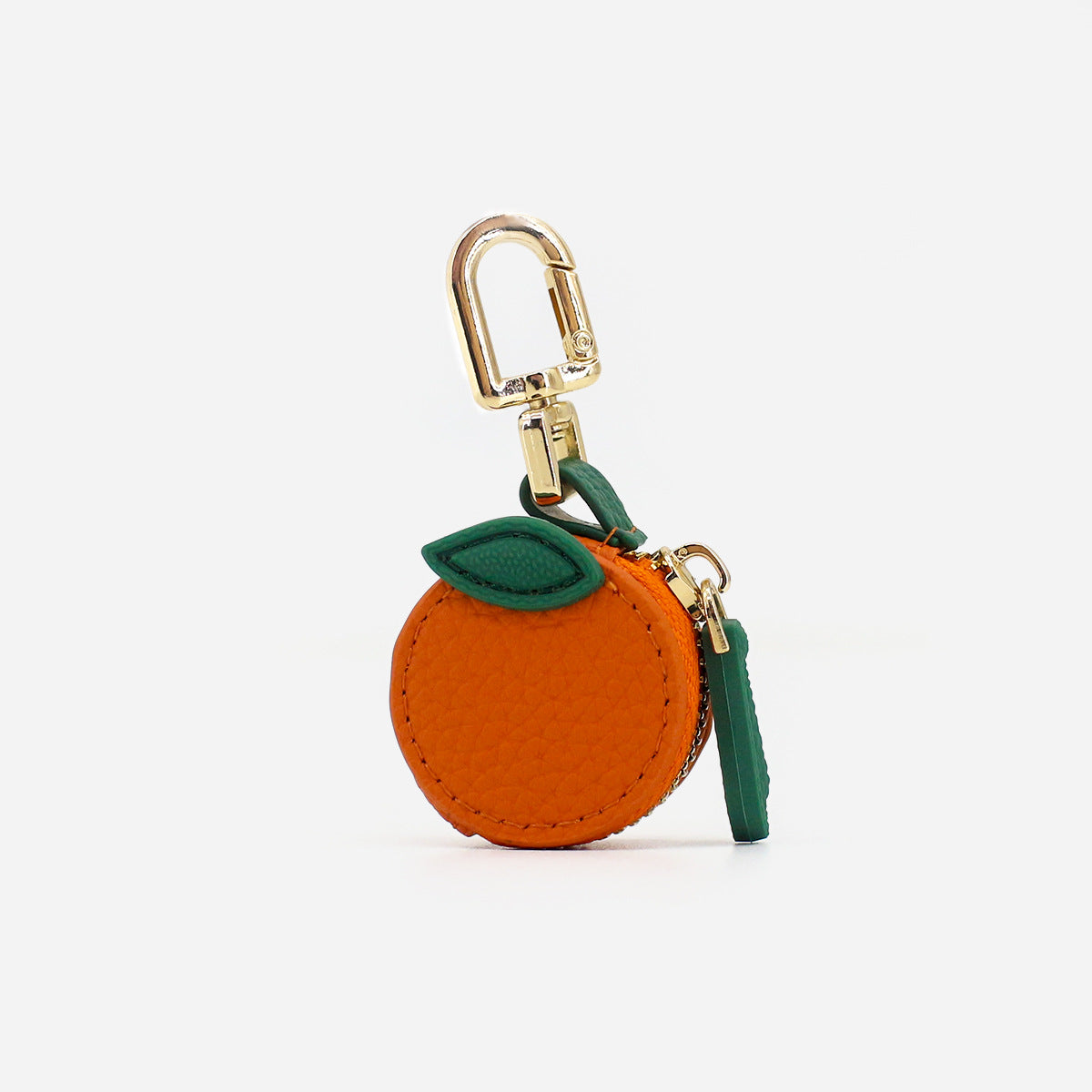 Cute Fruit Design Mini Coin Purse Keychain | Kawaii Zipper Wallet & Bag Charm