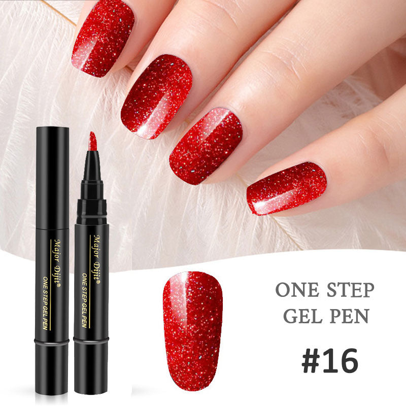 Gel Pen Nail Polish | Long Lasting Gel Nail Color & Easy DIY Nail Art