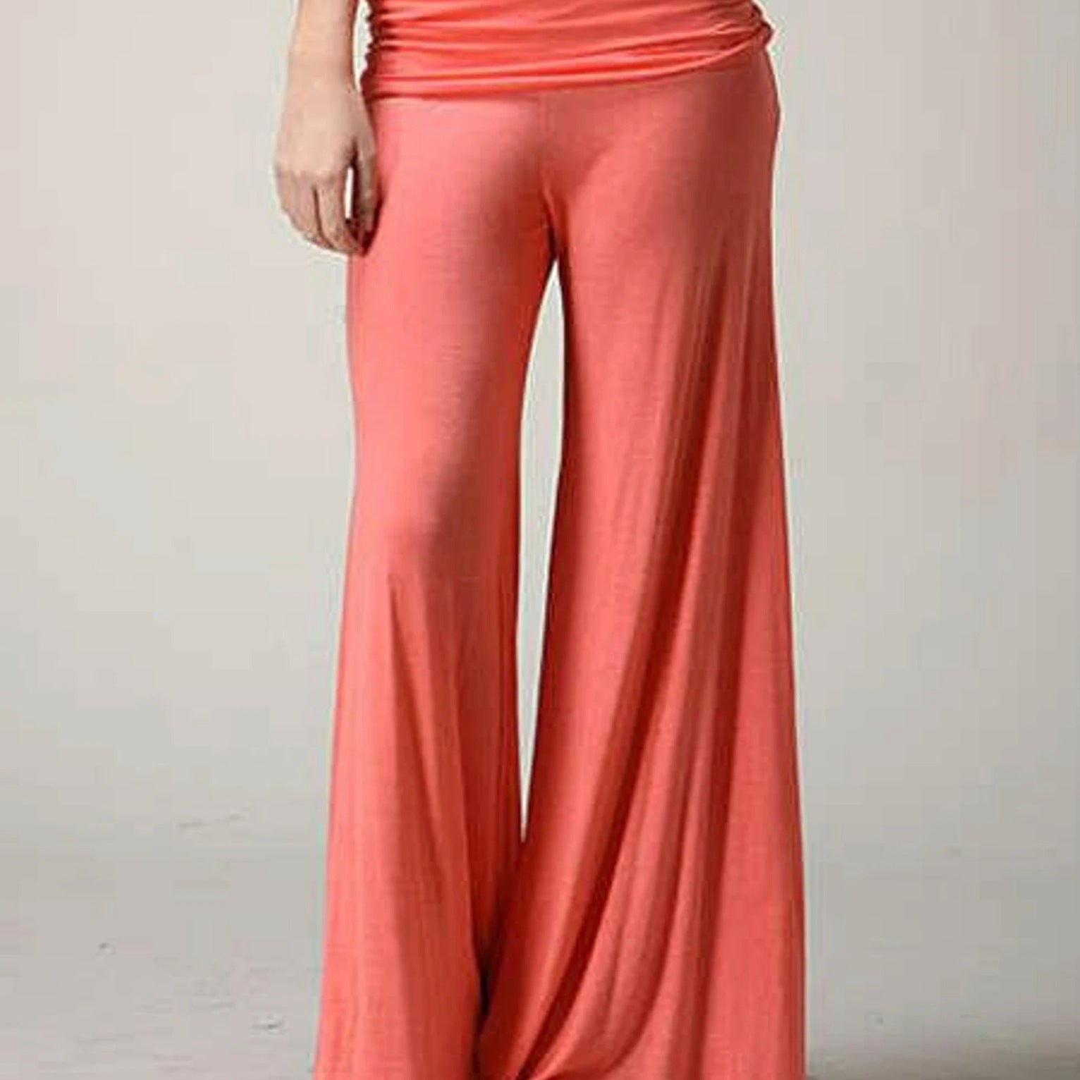 Wide-Leg Yoga Pants for Women | High Waist Loose Fit Workout Leggings