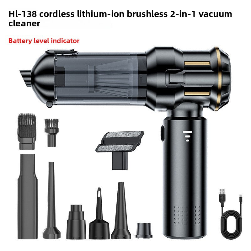 Portable Car Vacuum Cleaner | Cordless Mini Handheld Vacuum for Car