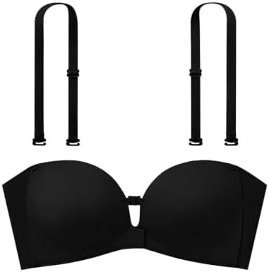 Convertible Strapless Push-Up Bra | Seamless Multiway Support for Women