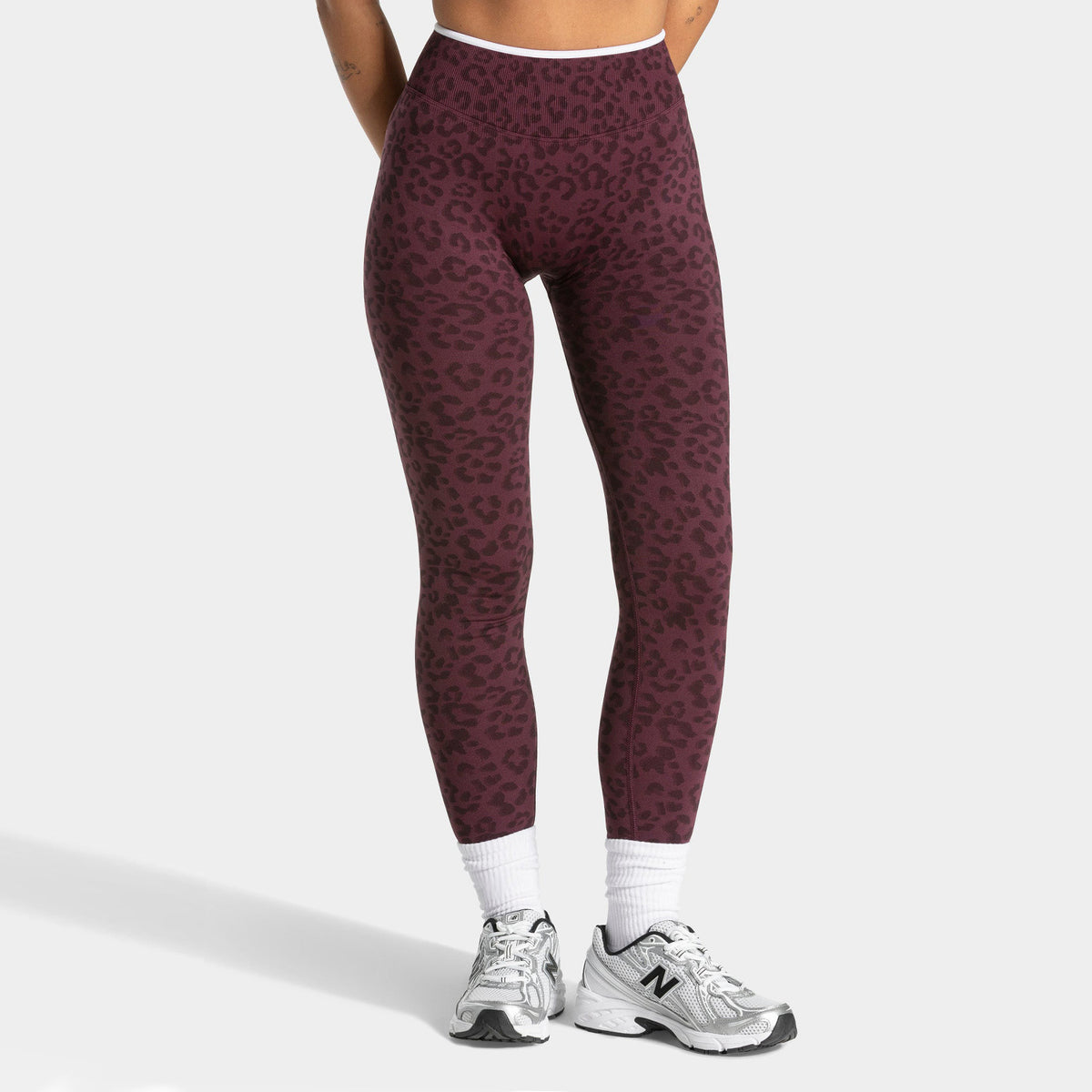 High-Waisted Seamless Yoga Leggings