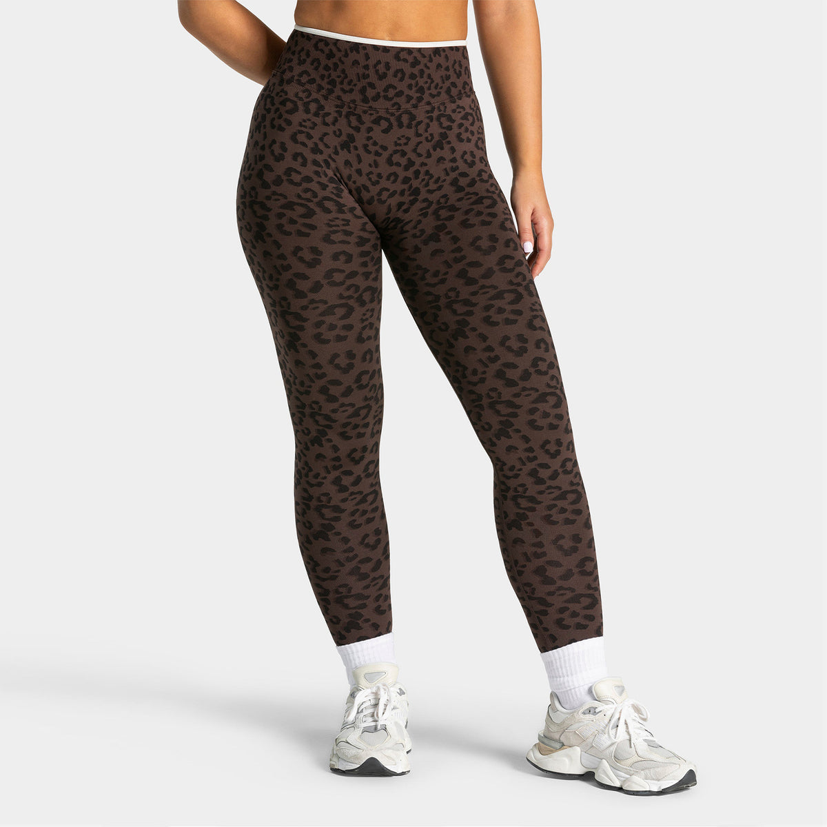 High-Waisted Seamless Yoga Leggings