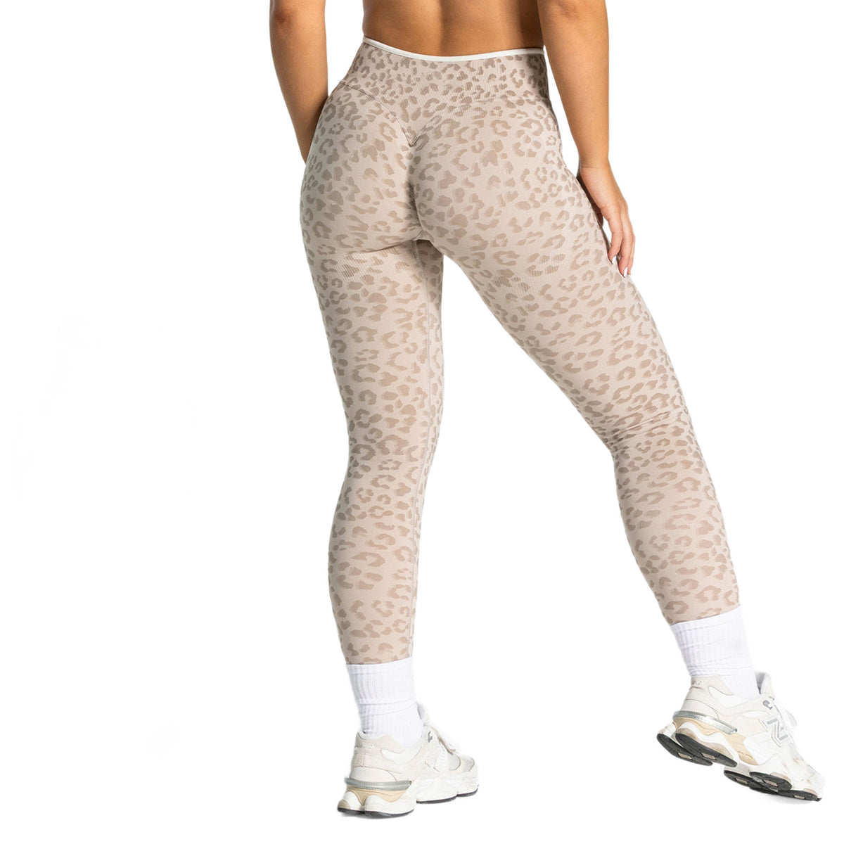 High-Waisted Seamless Yoga Leggings