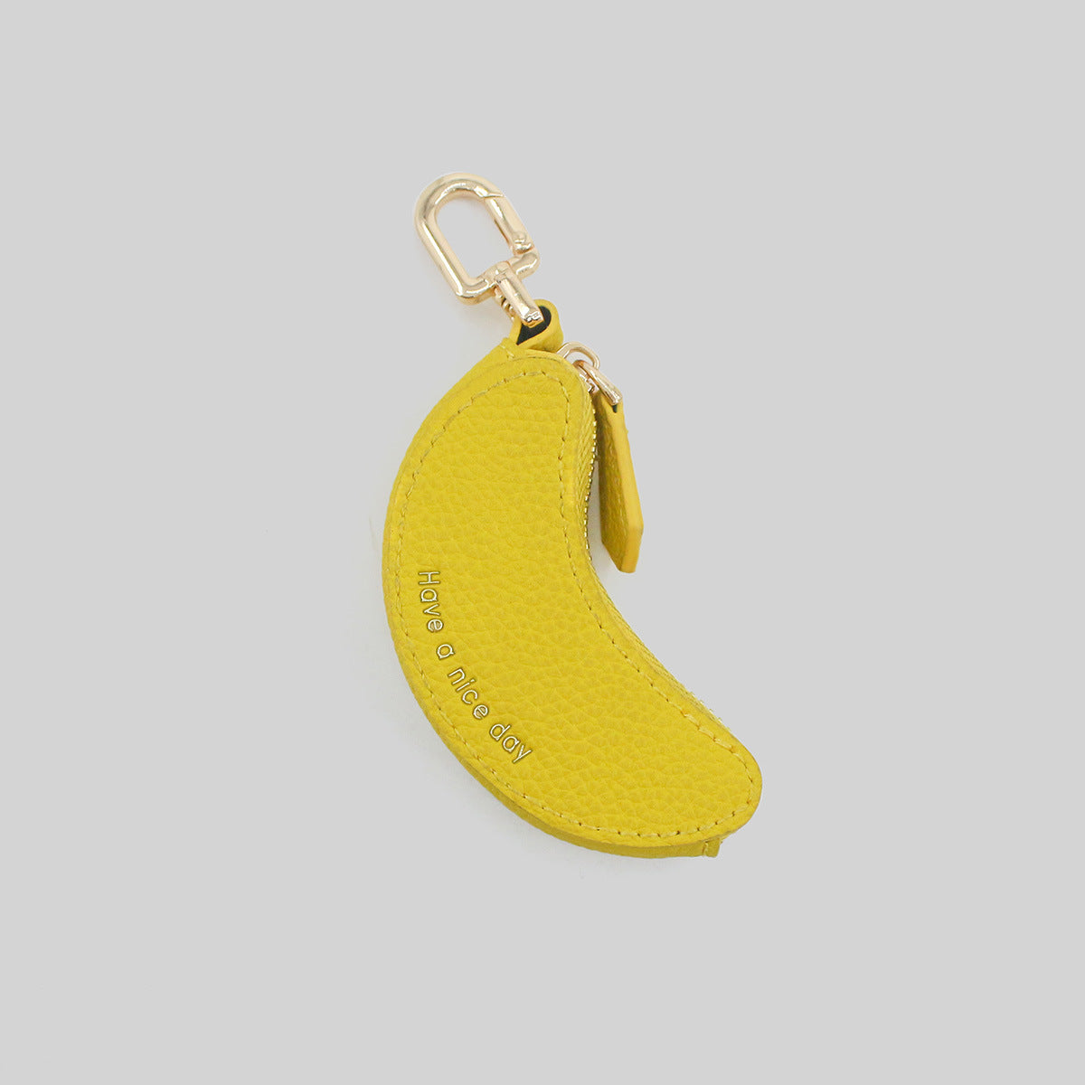 Cute Fruit Design Mini Coin Purse Keychain | Kawaii Zipper Wallet & Bag Charm