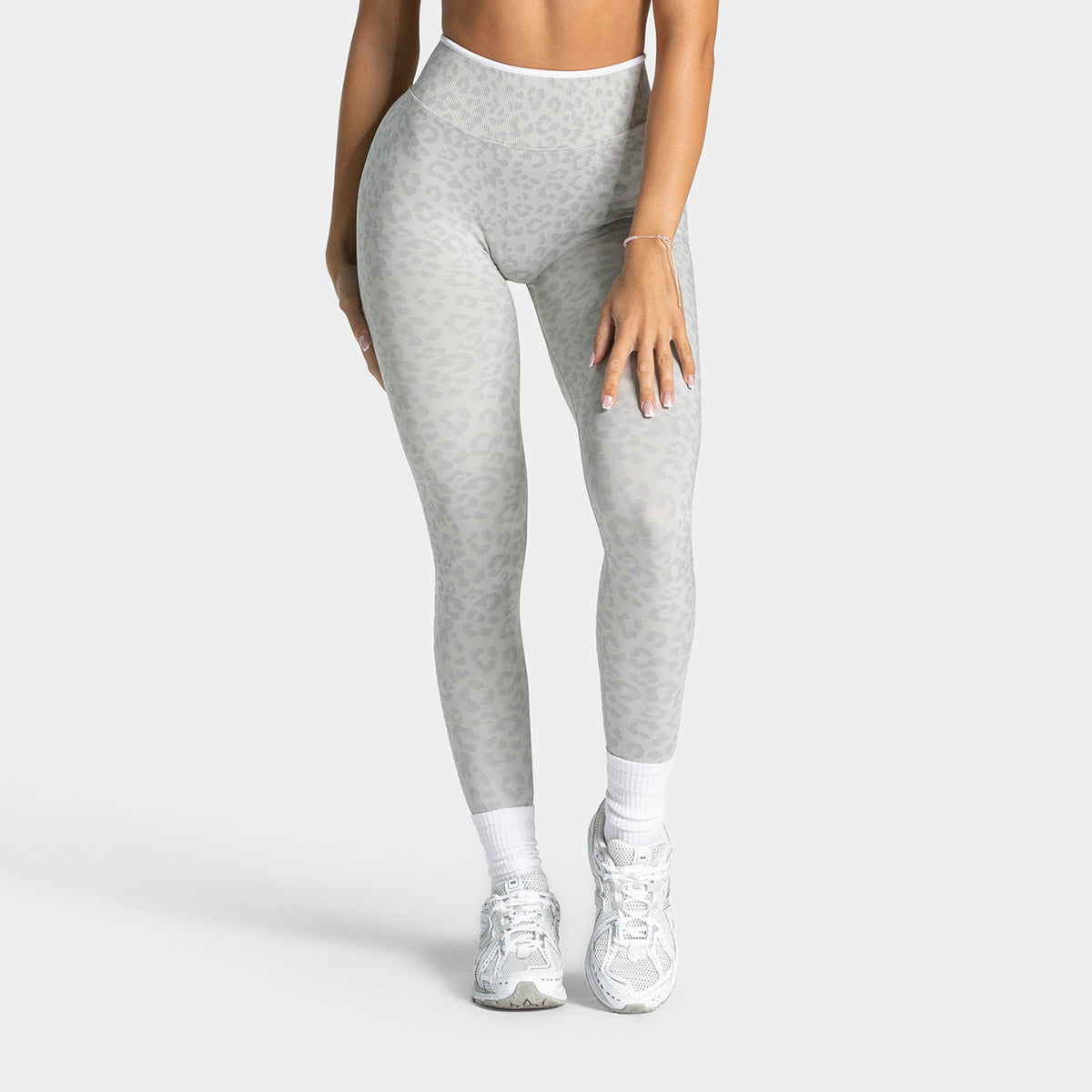 High-Waisted Seamless Yoga Leggings