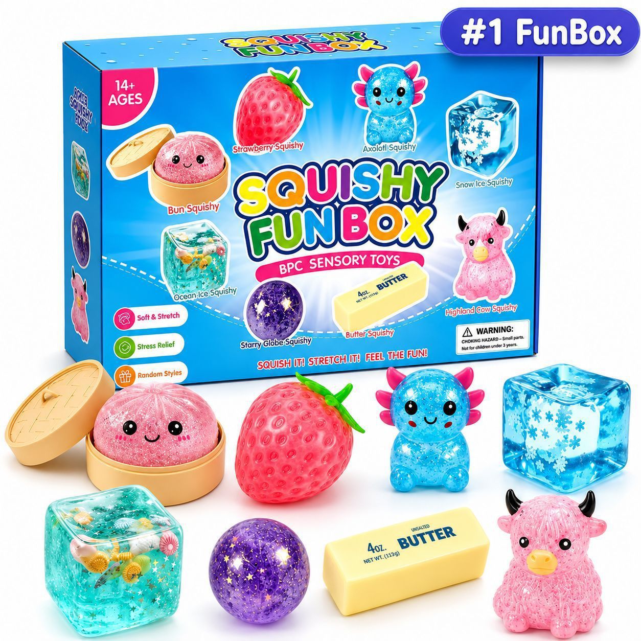 Maltose Stress Relief Squeeze Toy | Soft Slow Rising Sensory Fidget Toy