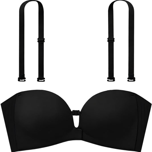 Convertible Strapless Push-Up Bra | Seamless Multiway Support for Women